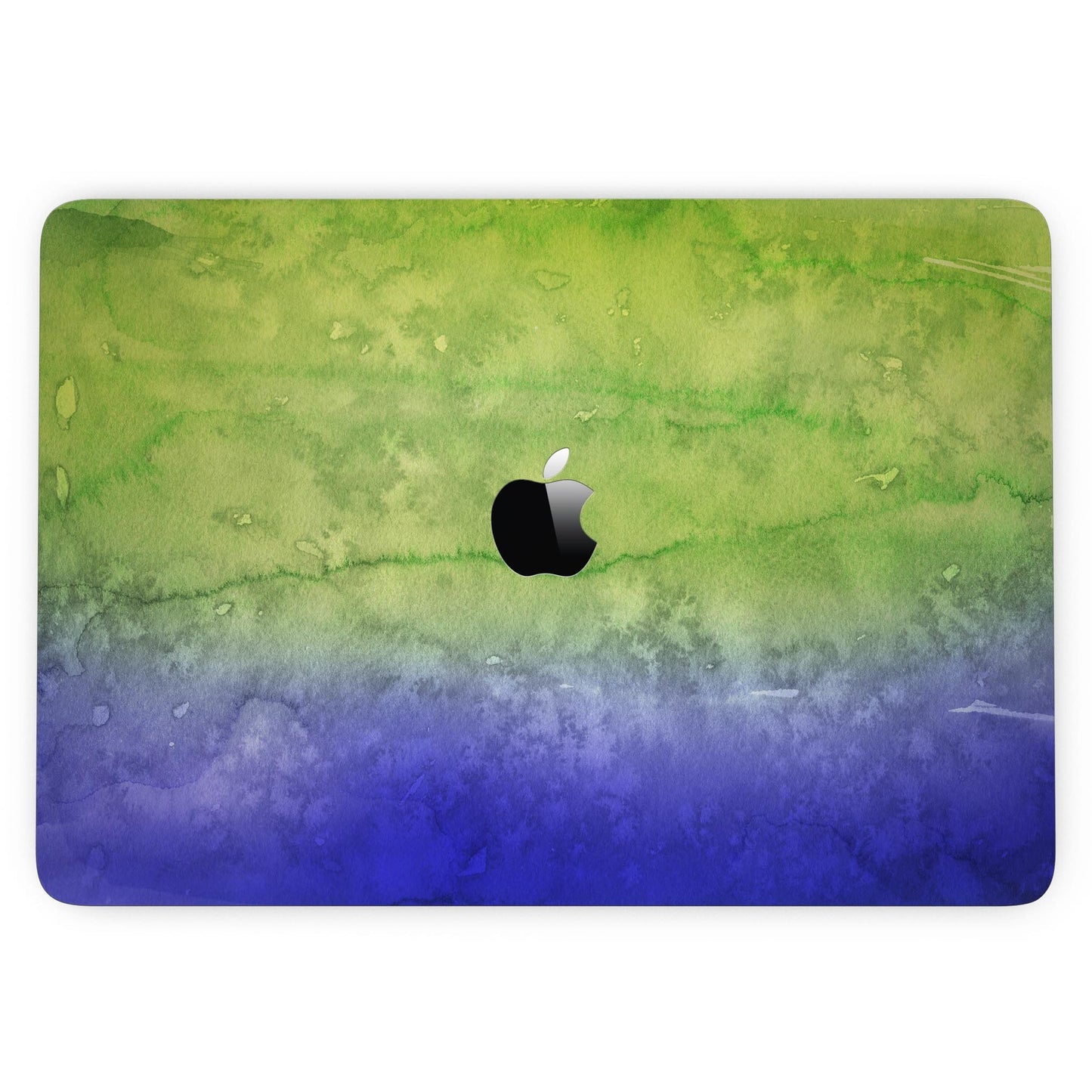 Blotted Blue 73 Absorbed Watercolor Texture - 13" MacBook Pro without