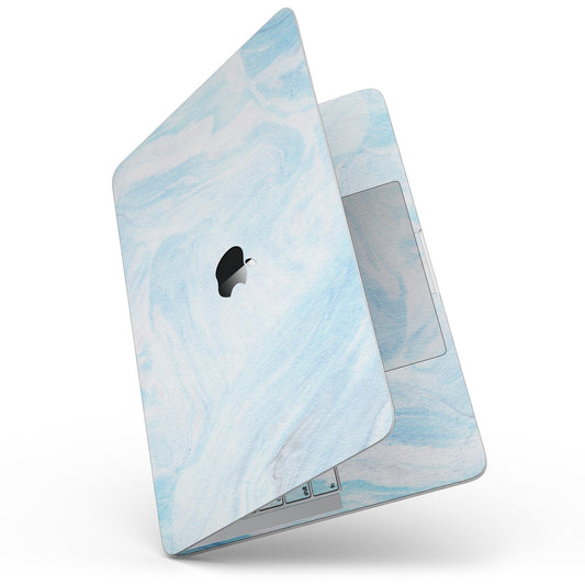 Blue 191 Textured Marble - 13" MacBook Pro without Touch Bar Skin Kit