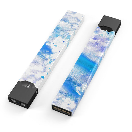 Blue Watercolor on White - Premium Decal Protective Skin-Wrap Sticker
