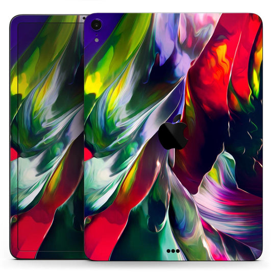 Blurred Abstract Flow V57 - Full Body Skin Decal for the Apple iPad