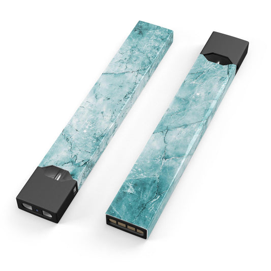 Cracked Turquise Marble Surface - Premium Decal Protective Skin-Wrap