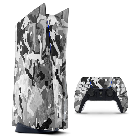 Desert Snow Camouflage V2 - Full Body Skin Decal Wrap Kit for Sony