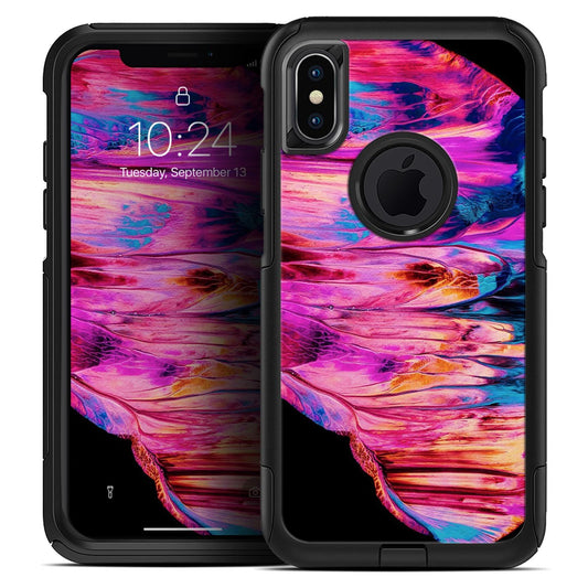 Liquid Abstract Paint V68 - Skin Kit for the iPhone OtterBox Cases