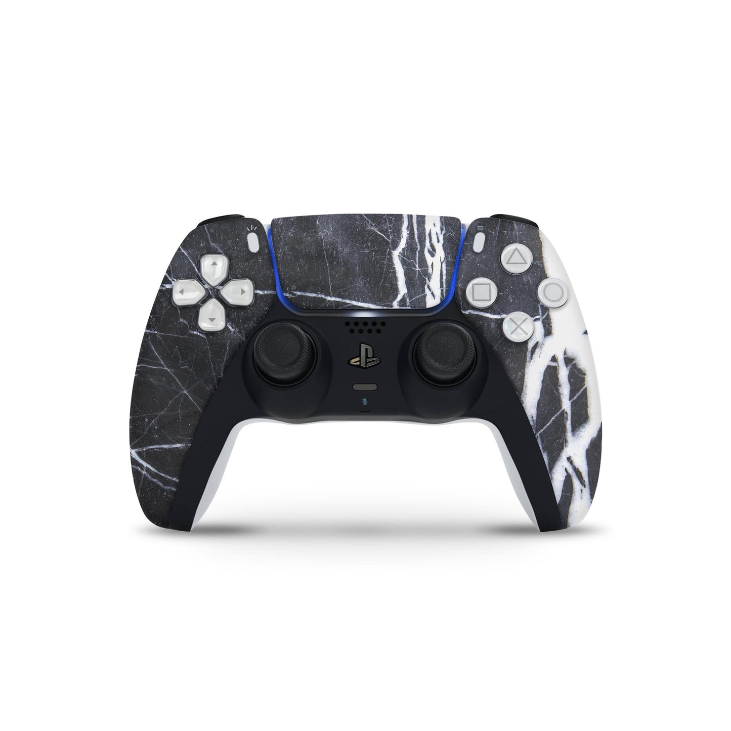 Natural Black & White Marble Stone - Full Body Skin Decal Wrap Kit for
