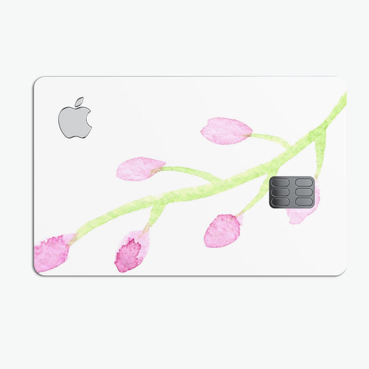 Pink and Green Olive Branch - Premium Protective Decal Skin-Kit for