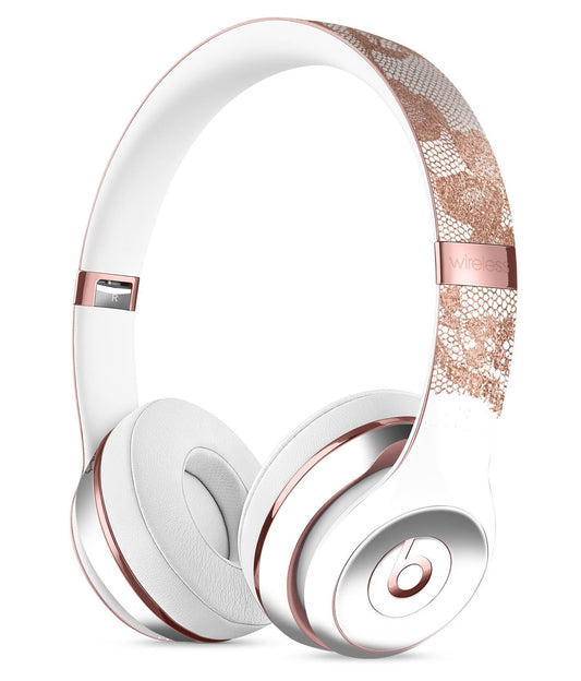 Rose Gold Lace Pattern 2 Full-Body Skin Kit for the Beats by Dre Solo
