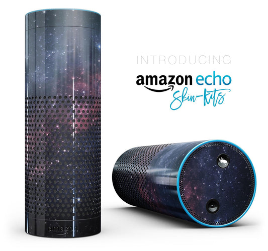 Subtle Pink Glowing Space - Full-Body Skin-Kit for the Amazon Echo
