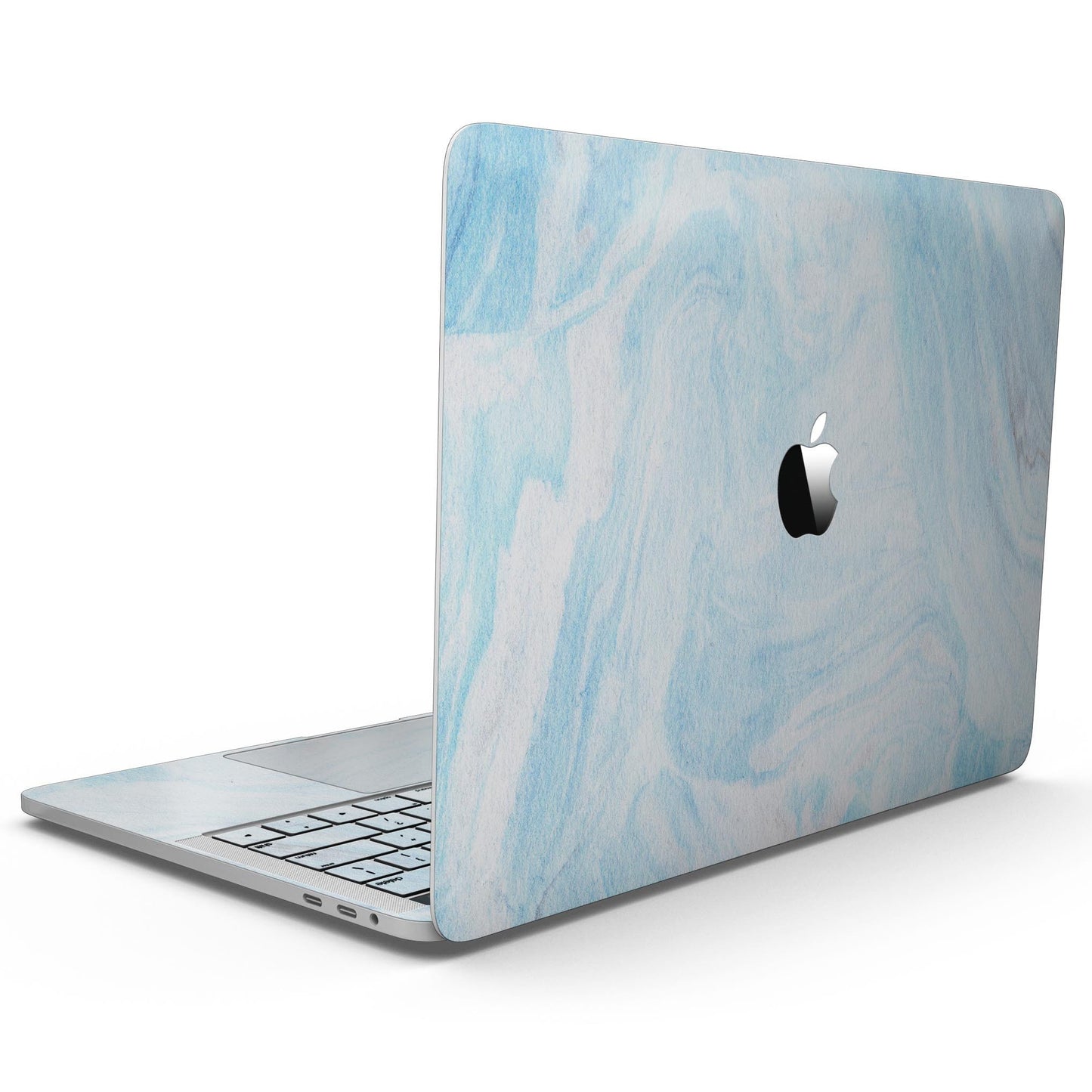 Blue 191 Textured Marble - 13" MacBook Pro without Touch Bar Skin Kit