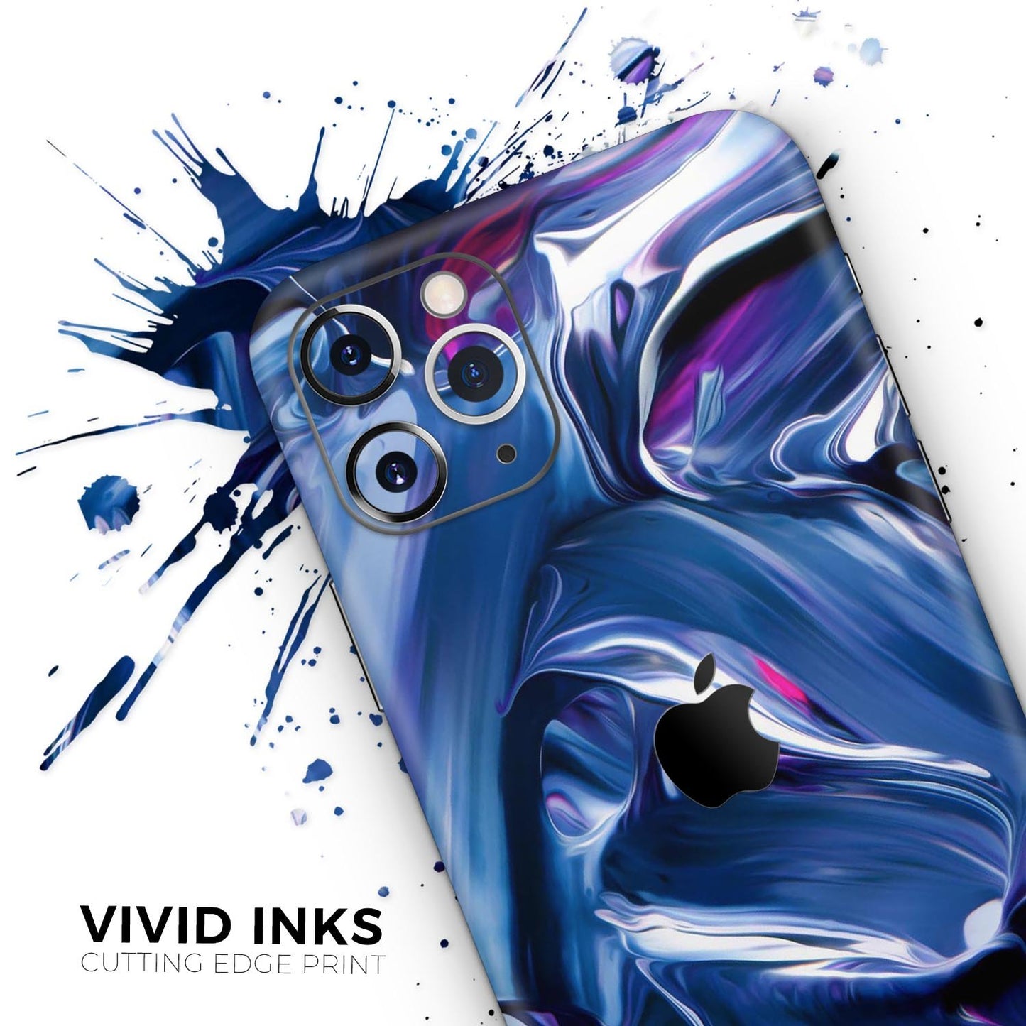 Blurred Abstract Flow V37 - Skin-Kit compatible with the Apple iPhone