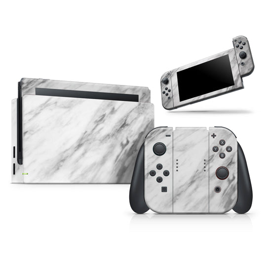 Slate Marble Surface V10 - Full Body Skin Decal Wrap Kit for Nintendo