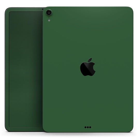 Solid Hunter Green - Full Body Skin Decal for the Apple iPad Pro